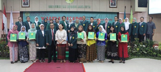 Yudisium Program Sarjana dan Magister Fakultas Ilmu Pendidikan Universitas Negeri Jakarta Semester Gasal (109) Tahun Akademik 2018/2019