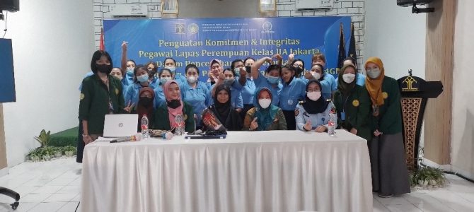 Pendidikan Kesehatan Reproduksi di Lapas Wanita TK II Jakarta dalam program magang Merdeka Belajar mahasiswa Pendidikan Masyarakat Universitas Negeri Jakarta