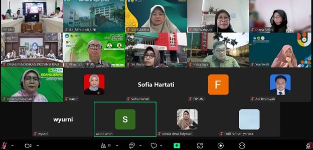 Diskusi Penjajakan Kerjasama Fakultas Ilmu Pendidikan universitas Negeri Jakarta dengan Dinas Pendidikan Provinsi Riau