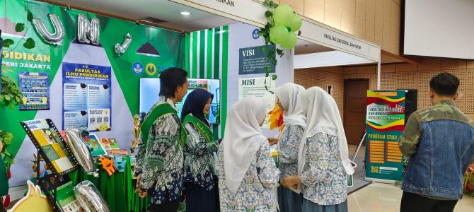 FIP UNJ berpartisipasi dalam Pameran Pendidikan UNJ 2025