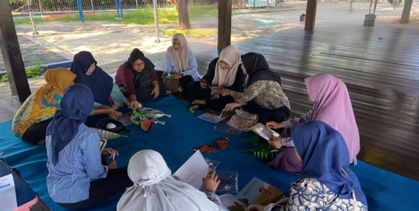 Program Studi S2 PAUD FIP UNJ Gelar Pengabdian Masyarakat  Bertema STEM Play di Pulau Panggang